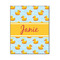 Rubber Duckie Wood Print - 16x20 (Personalized)