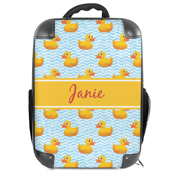 Custom Rubber Duckie 18" Hard Shell Backpack (Personalized)