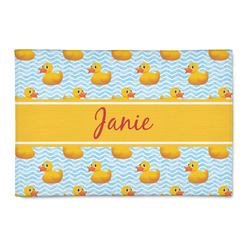 Rubber Duckie 2' x 3' Indoor Area Rug (Personalized)