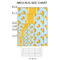 Rubber Duckie 2'x3' Indoor Area Rugs - Size Chart