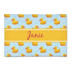 Rubber Duckie 2' x 3' Patio Rug (Personalized)