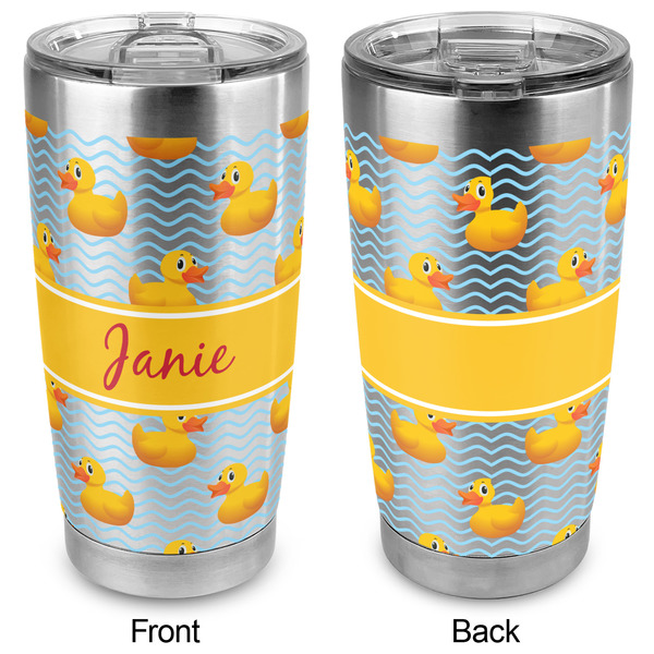 Rubber Duckie 20oz SS Tumbler - Full Print - Approval