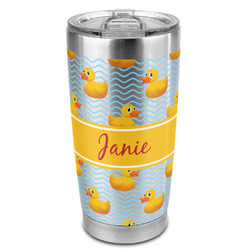 Rubber Duckie 20oz Stainless Steel Double Wall Tumbler - Full Print (Personalized)