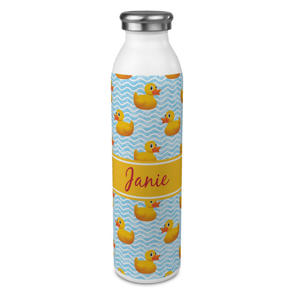 Custom Rubber Duckie 20oz Stainless Steel Water Bottle - Full Print (Personalized)