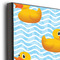 Rubber Duckie 20x24 Wood Print - Closeup