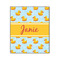 Rubber Duckie Wood Print - 20x24 (Personalized)