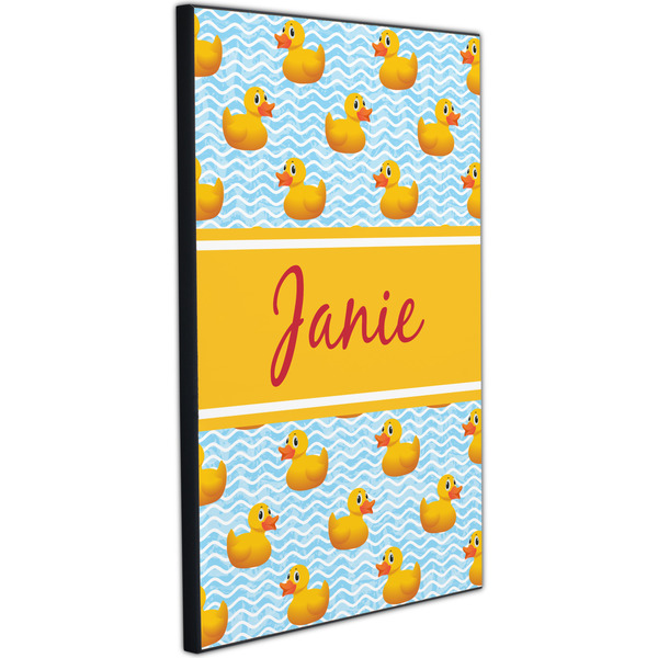 Rubber Duckie 20x30 Wood Print - Angle View