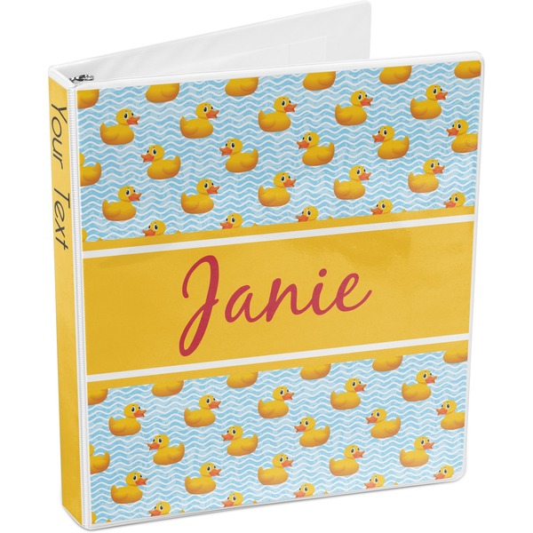 Rubber Duckie 3-Ring Binder 3/4 - Main