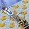 Rubber Duckie 3 Ring Binders - Full Wrap - 2" - DETAIL