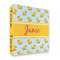 Rubber Duckie 3 Ring Binder - Full Wrap - 2" (Personalized)