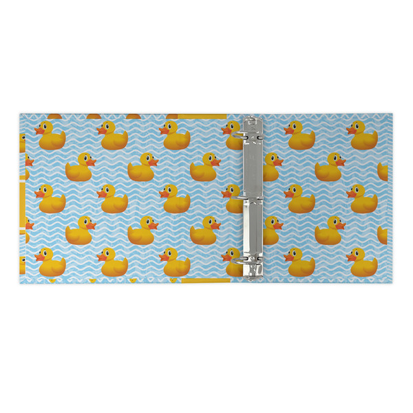 Rubber Duckie 3 Ring Binders - Full Wrap - 2" - OPEN INSIDE