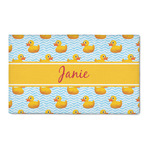 Rubber Duckie 3' x 5' Patio Rug (Personalized)