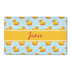 Rubber Duckie 3' x 5' Patio Rug (Personalized)