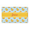 Rubber Duckie 3' x 5' Patio Rug (Personalized)