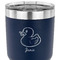 Rubber Duckie 30 oz Stainless Steel Ringneck Tumbler - Navy - CLOSE UP
