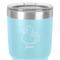 Rubber Duckie 30 oz Stainless Steel Ringneck Tumbler - Teal - Close Up