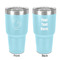 Rubber Duckie 30 oz Stainless Steel Tumbler - Teal - Double-Sided (Personalized)