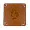 Rubber Duckie 6" x 6" Leatherette Snap Up Tray - FLAT FRONT