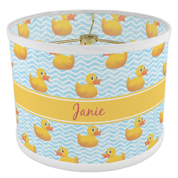 Rubber Duckie 8" Drum Lampshade - ANGLE Poly-Film