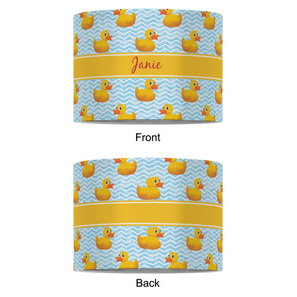 Rubber Duckie 8" Drum Lampshade - APPROVAL (Fabric)
