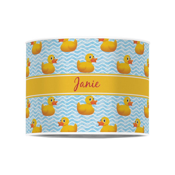Rubber Duckie 8" Drum Lampshade - FRONT (Poly Film)
