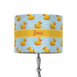 Rubber Duckie 8" Drum Lamp Shade - Fabric (Personalized)