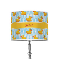 Rubber Duckie 8" Drum Lamp Shade - Poly-film (Personalized)