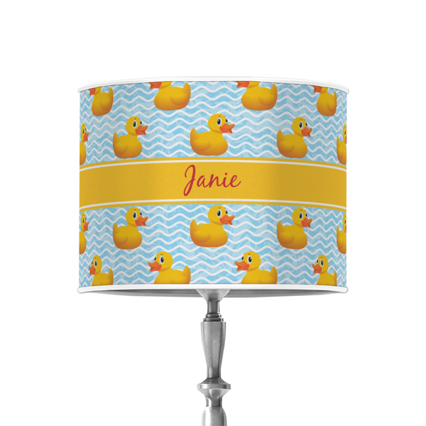 Custom Rubber Duckie 8" Drum Lamp Shade - Poly-film (Personalized)