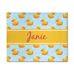 Rubber Duckie 8' x 10' Indoor Area Rug (Personalized)