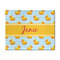 Rubber Duckie 8' x 10' Indoor Area Rug (Personalized)