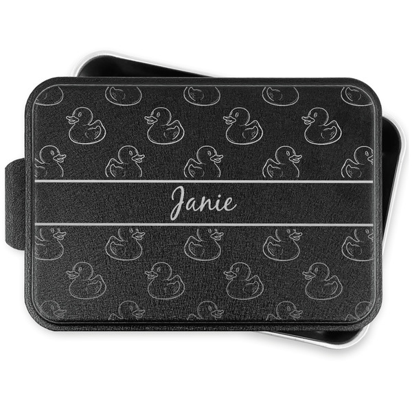 Custom Rubber Duckie Aluminum Baking Pan with Lid (Personalized)