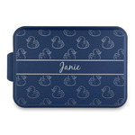 Rubber Duckie Aluminum Baking Pan with Navy Lid (Personalized)
