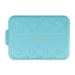 Rubber Duckie Aluminum Baking Pan with Teal Lid (Personalized)