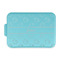 Rubber Duckie Aluminum Baking Pan - Teal Lid - FRONT
