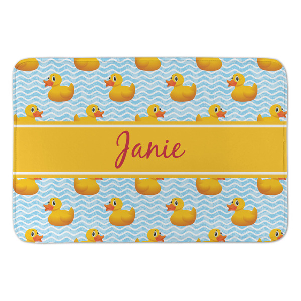Custom Rubber Duckie Anti-Fatigue Kitchen Mat (Personalized)