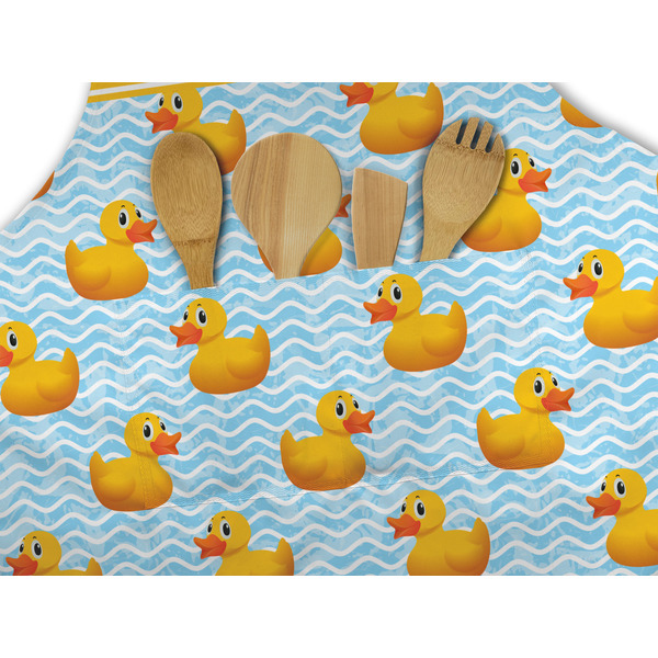 Rubber Duckie Apron - Pocket Detail with Props
