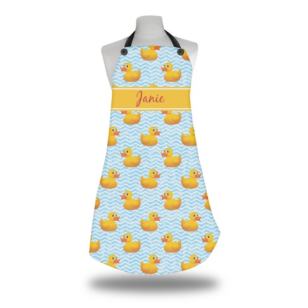 Custom Rubber Duckie Apron w/ Name or Text