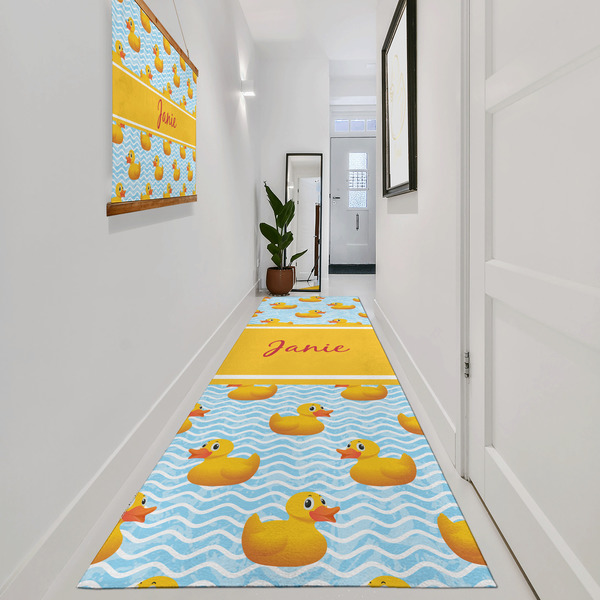 Rubber Duckie Area Rug Sizes - In Context (vertical)