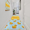 Rubber Duckie Area Rug Sizes - In Context (vertical)