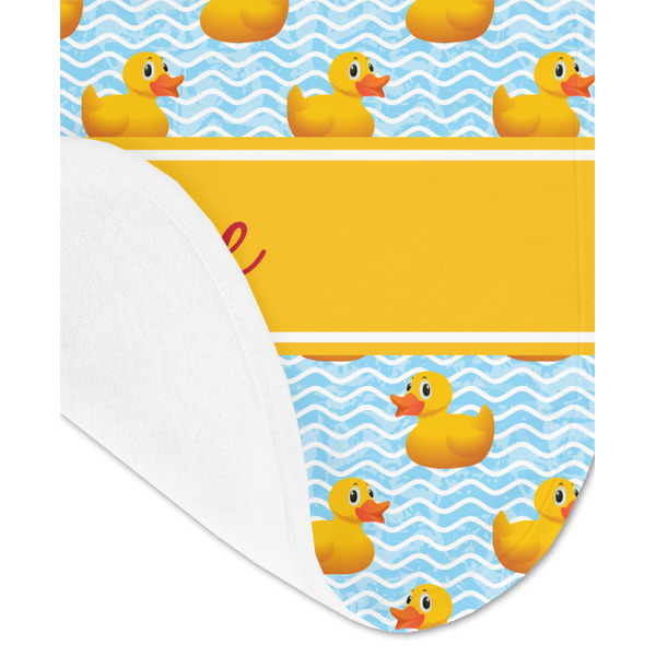 Rubber Duckie Baby Bib - AFT detail
