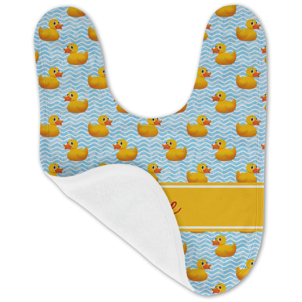 Rubber Duckie Baby Bib - AFT folded