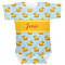 Rubber Duckie Baby Bodysuit 3-6 w/ Name or Text
