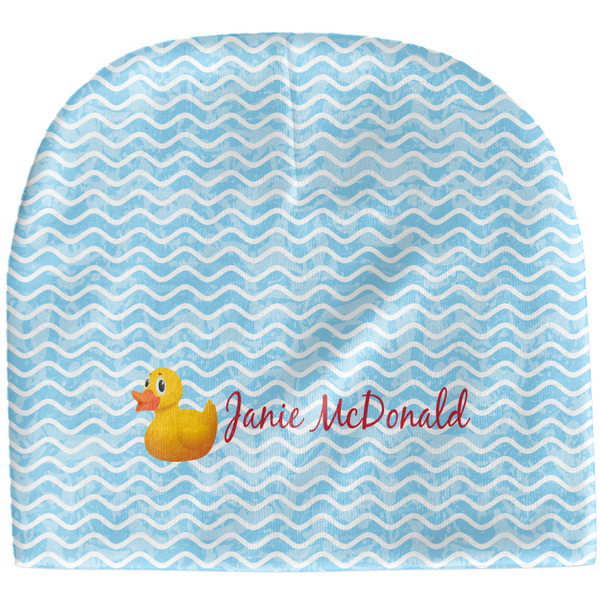 Custom Rubber Duckie Baby Hat (Beanie) (Personalized)