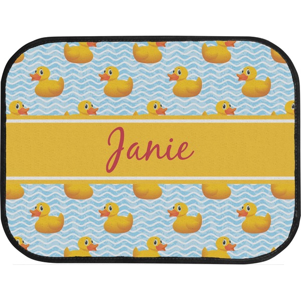 Rubber Duckie Back Seat Car Mat