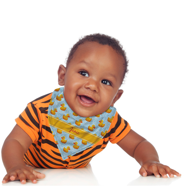 Rubber Duckie Bandana Bib - (Lifestyle 1 boy)