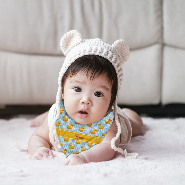 Rubber Duckie Bandana Bib - (Lifestyle 2 girl)