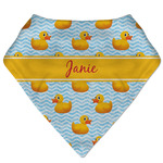 Rubber Duckie Bandana Bib (Personalized)