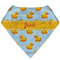 Rubber Duckie Bandana Bib (Personalized)