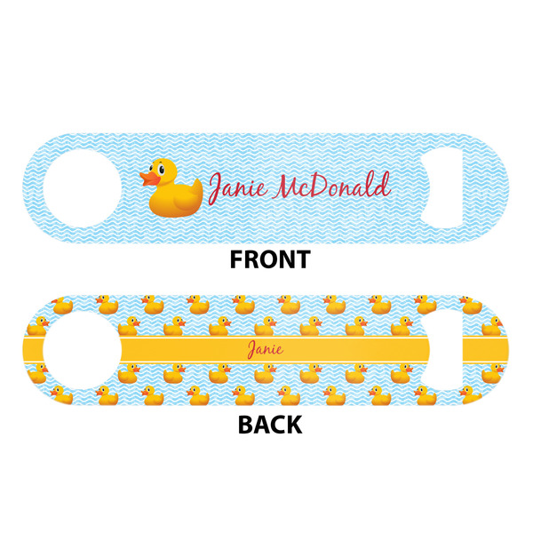 Rubber Duckie Bar Bottle Opener - White - Approval