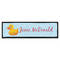 Rubber Duckie Bar Mat (Personalized)